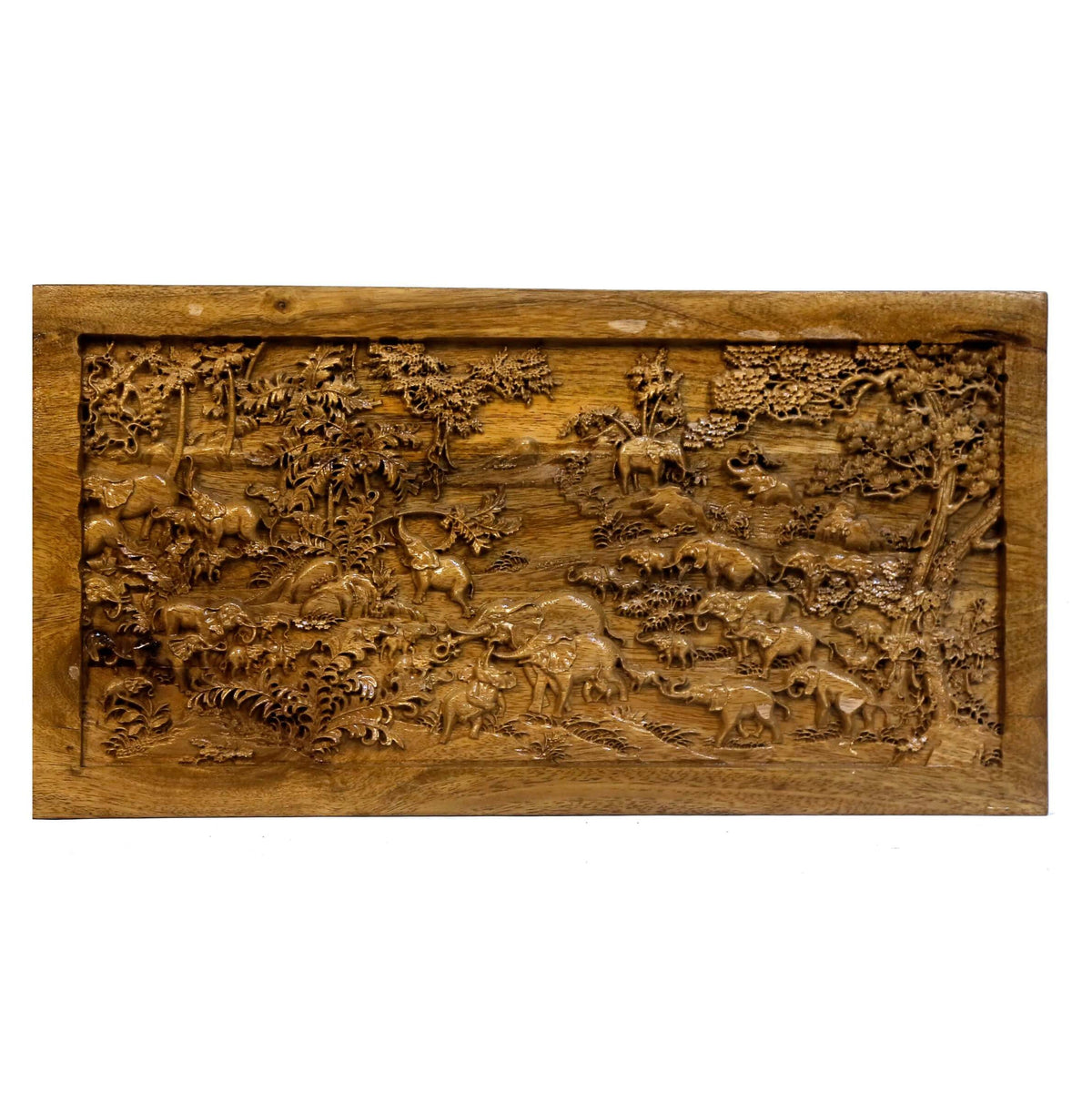 Sienna Elephant Wall Panel — view 2