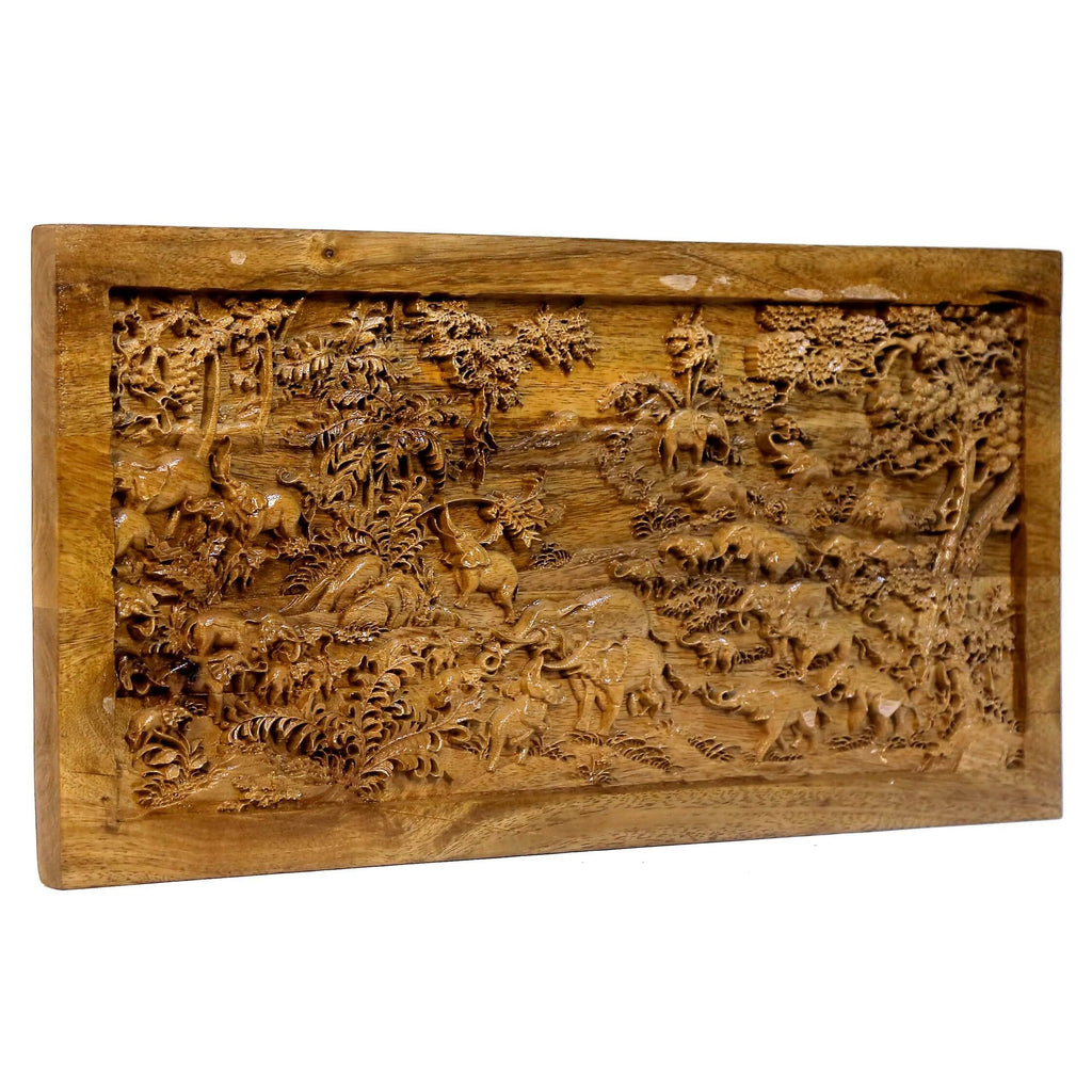 Sienna Elephant Wall Panel — view 3