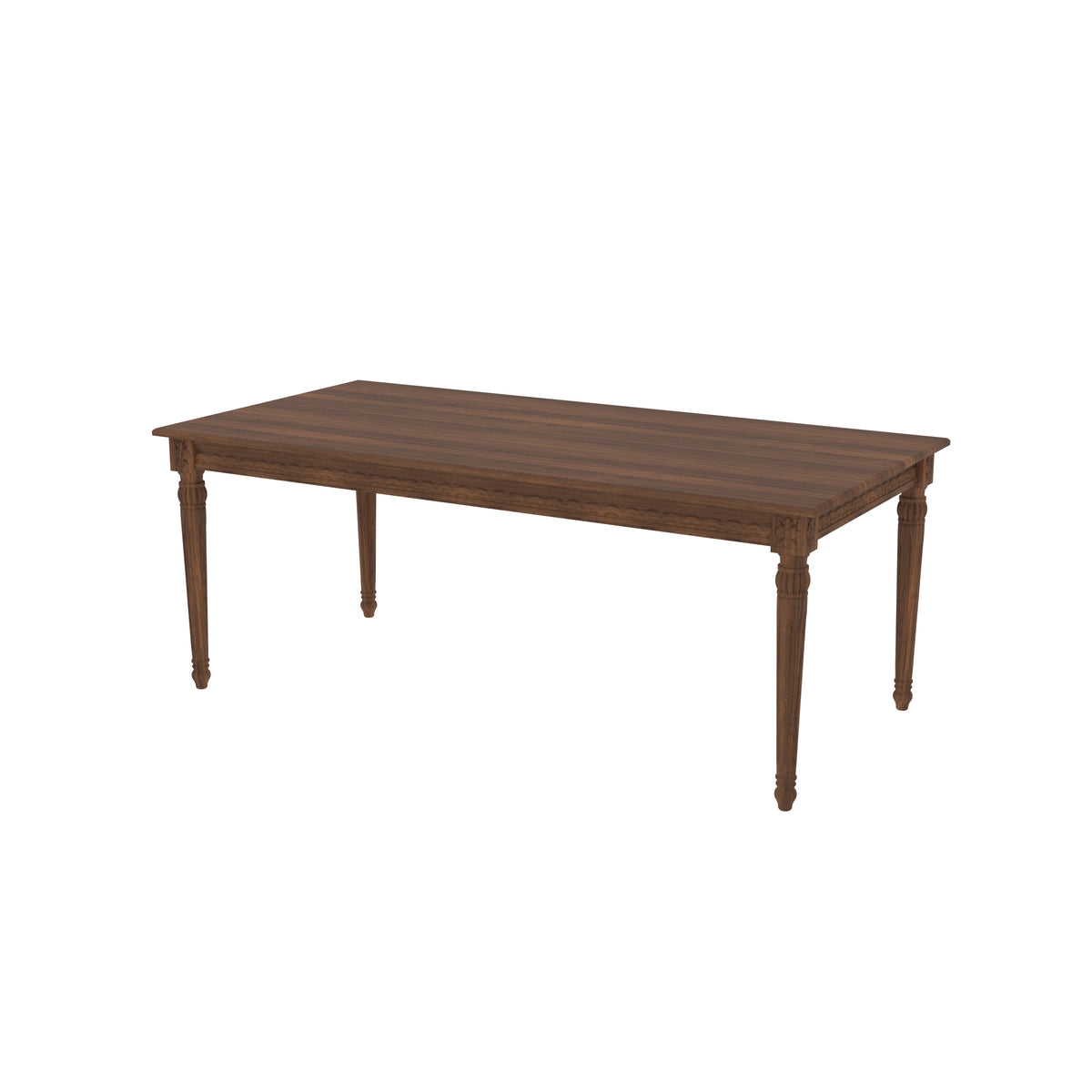 Alma Solid Wood Low Dining Set – product image 10