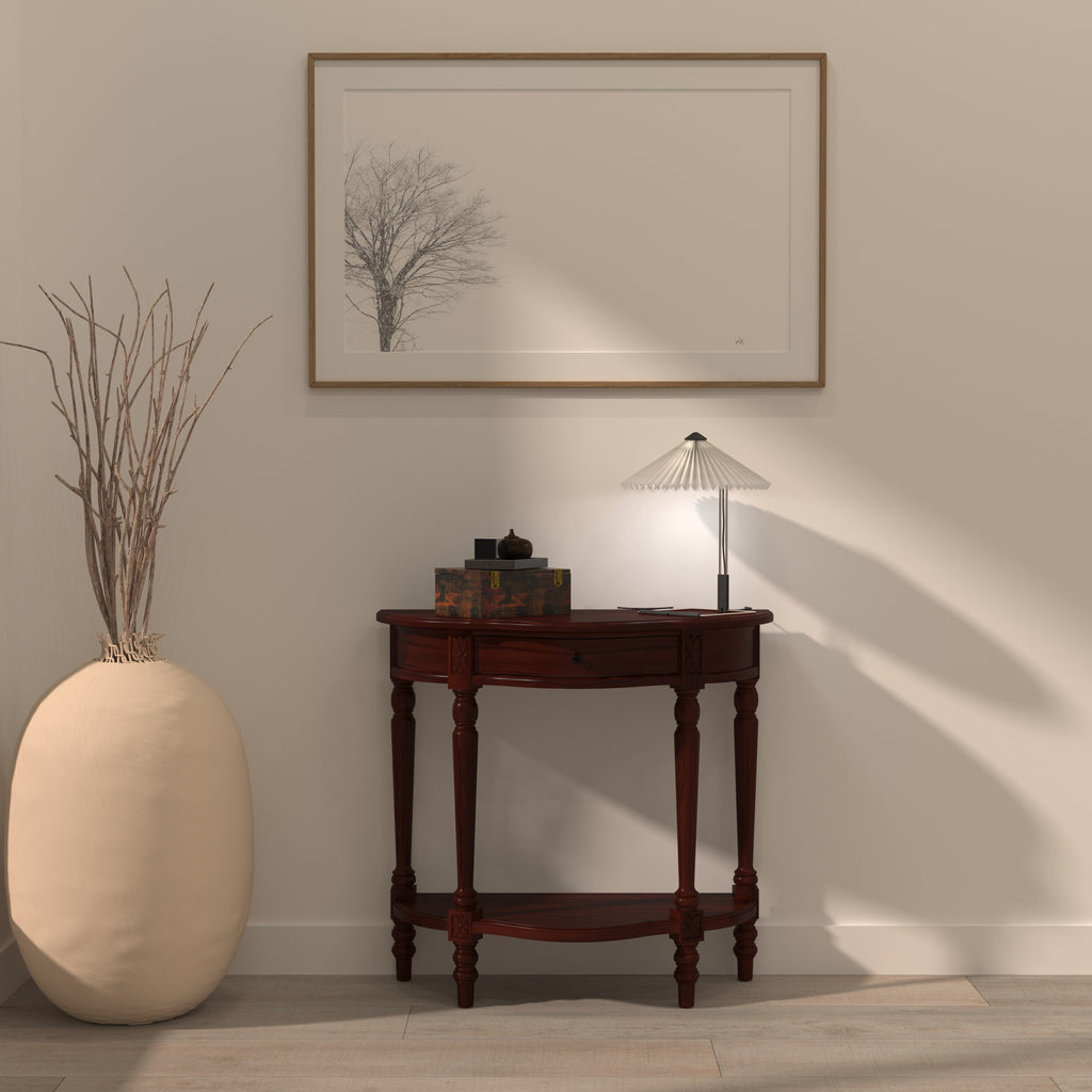 Hazel Solid Wood Console Table — view 1