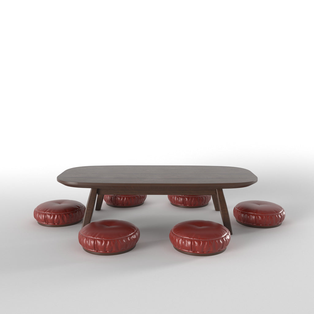 Arden Solid Wood Dining Set with Angled Legs – product image 8