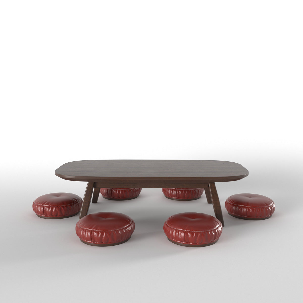 Arden Solid Wood Dining Set with Angled Legs – product image 8