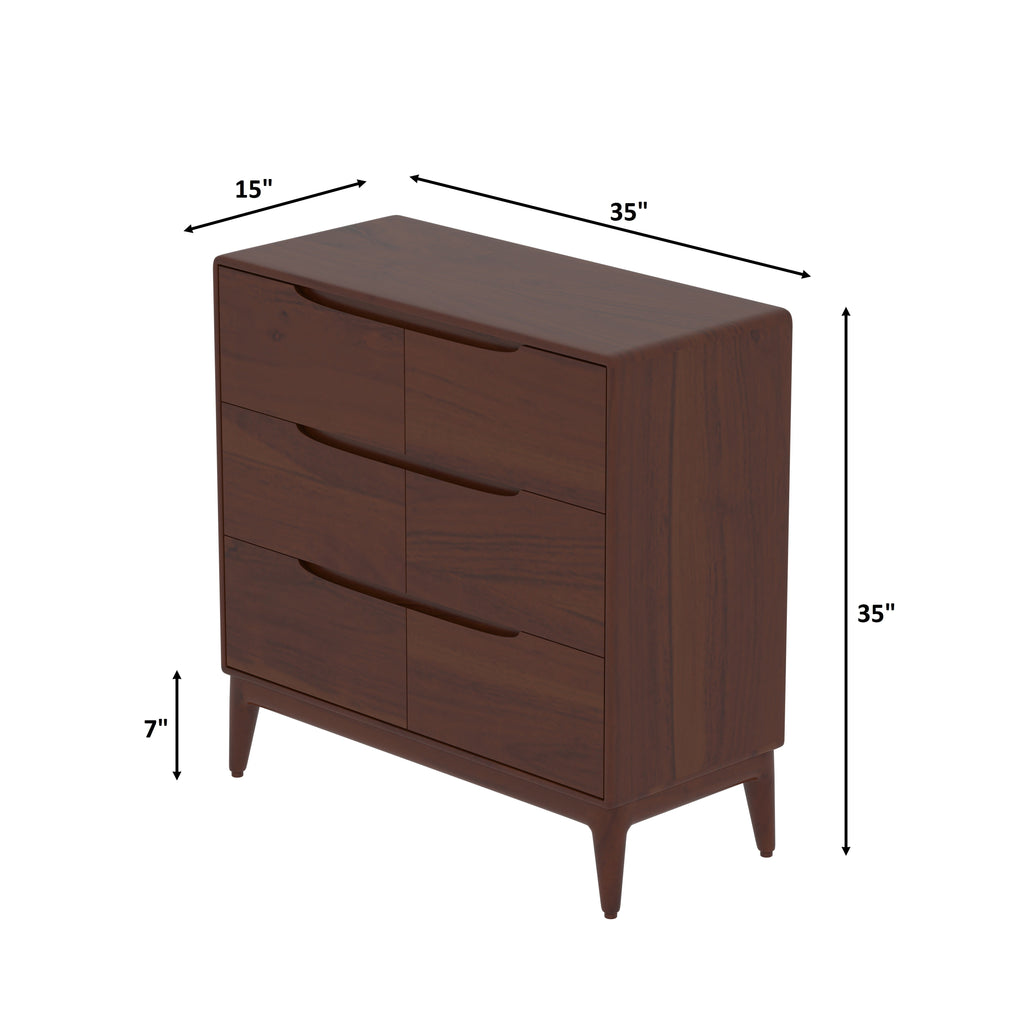 Elara Solid Wood Storage Cabinet — view 7