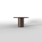 Akari Solid Wood Oval Floor Dining Set – product image 8