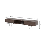 Freya Curved TV Unit — view 7