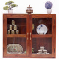 Alma Solid Wood Storage Cabinet — view 1