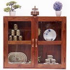 Alma Solid Wood Storage Cabinet — view 1