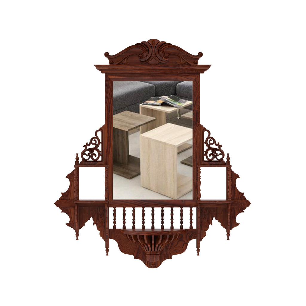 Liora Solid Wood Wall Mirror — view 2