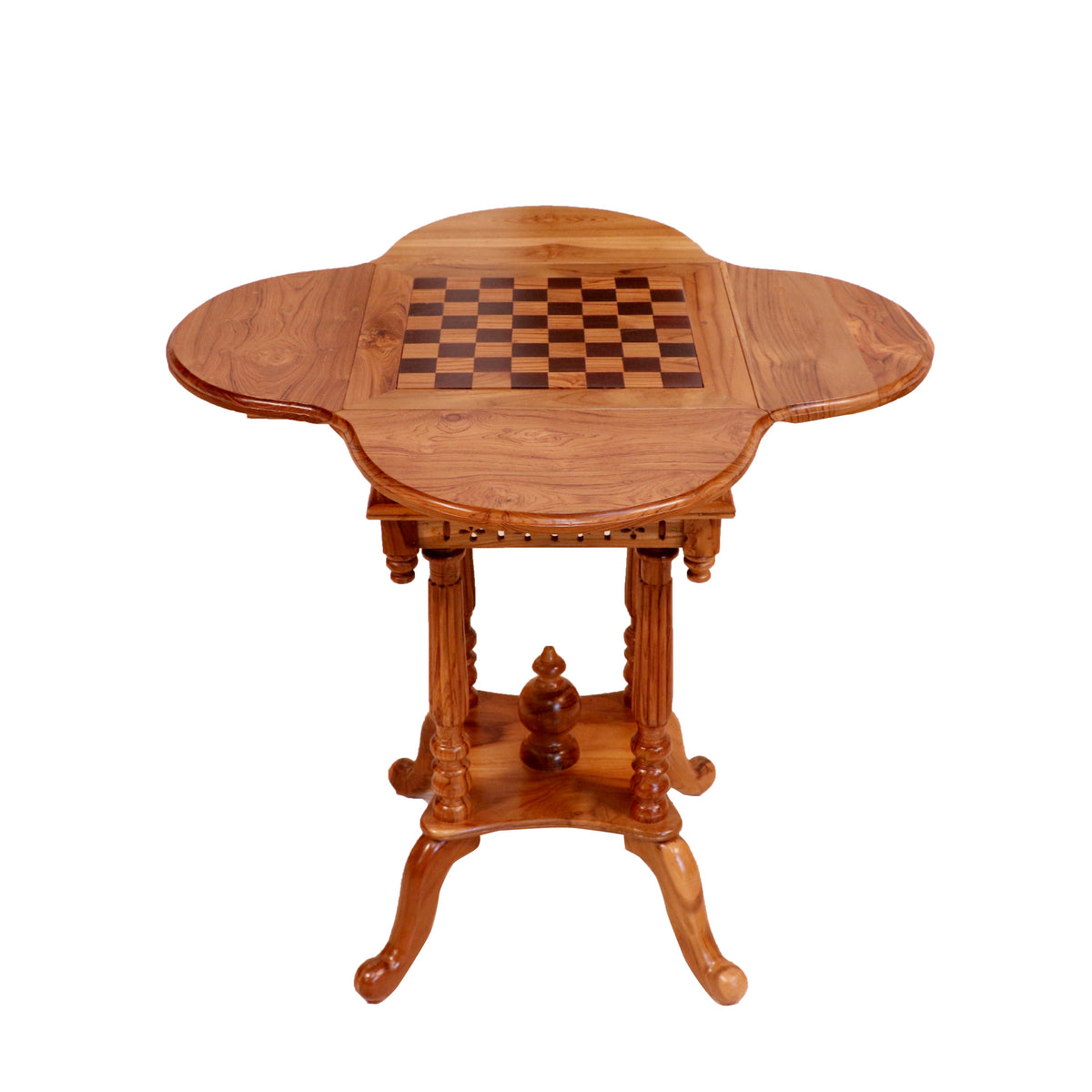 Mira Chessboard Side Table — view 1