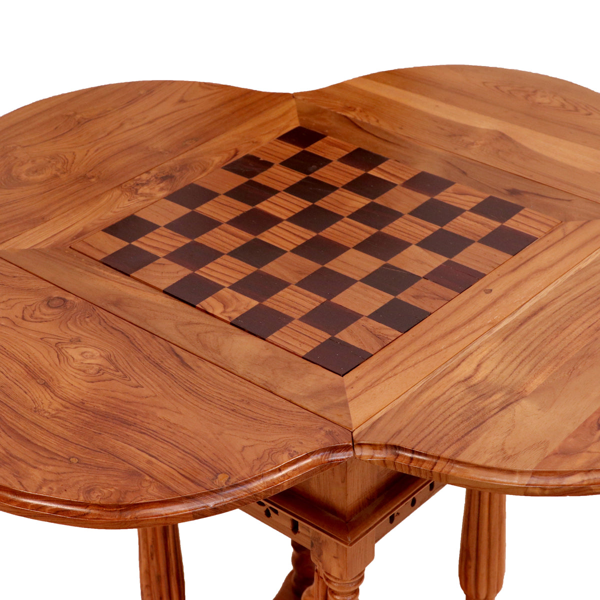 Mira Chessboard Side Table — view 5