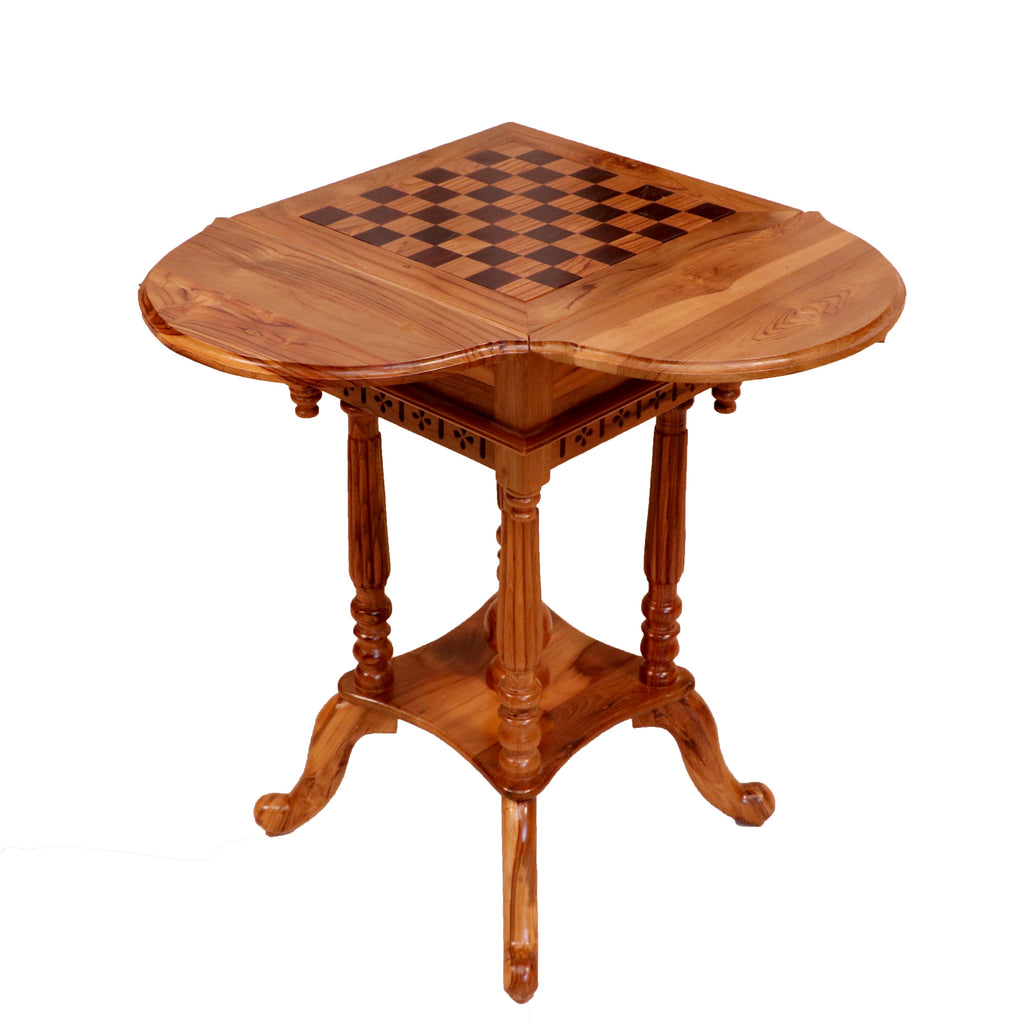 Mira Chessboard Side Table — view 8