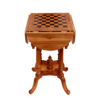 Mira Chessboard Side Table — view 9