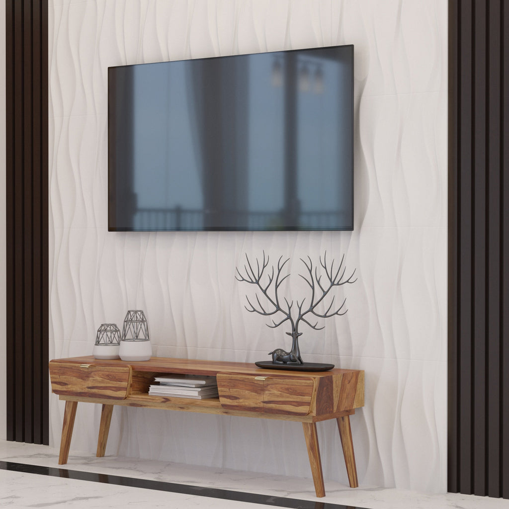 Maeve Solid Wood TV Unit — view 1