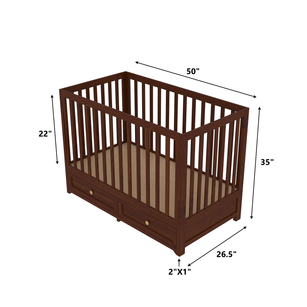 Calista Solid Wood Cradle — view 4