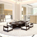 Kumiko Solid Wood Floor Dining Set – product image 1