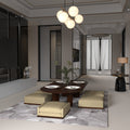 Mori Solid Wood Floor Dining Set – product image 1