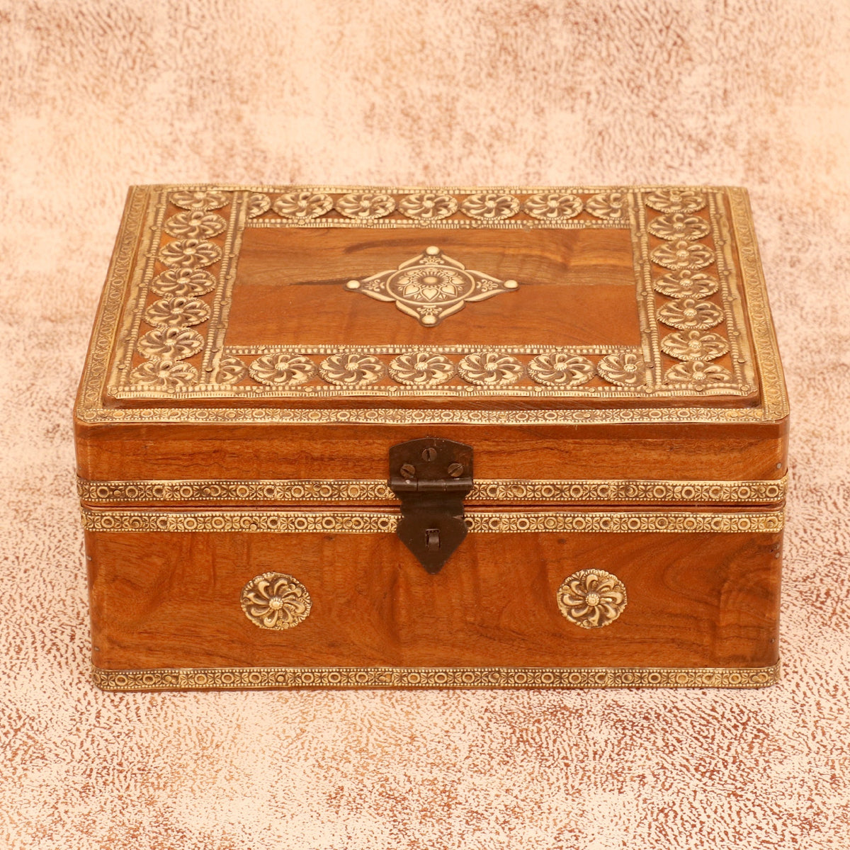 Sage Solid Wood Storage Box — view 3