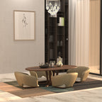 Opal Solid Wood Capsule Dining Set – product image 1