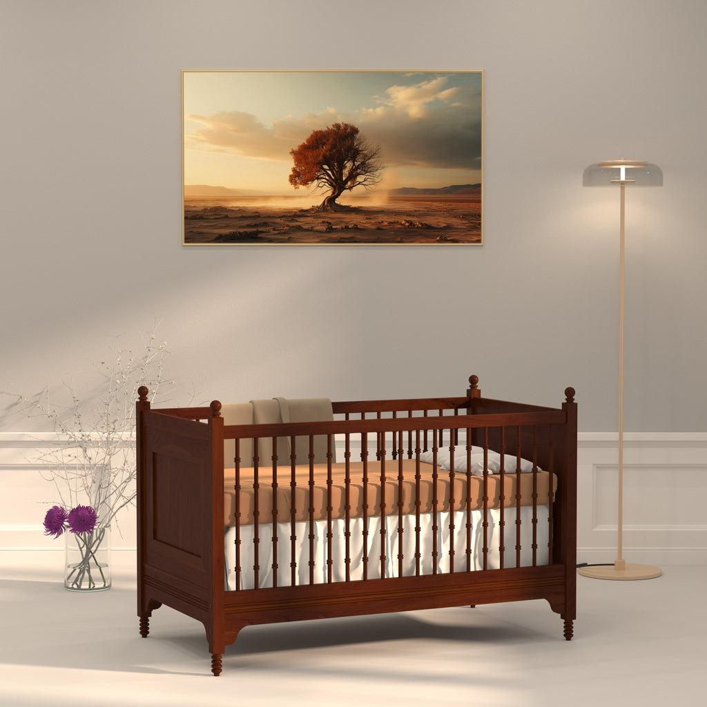 Bellamy Slatted Cradle — view 1