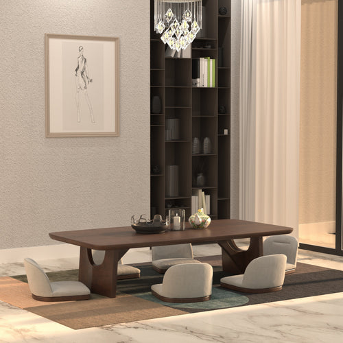 Arcus Solid Wood Dining Set – product image 1