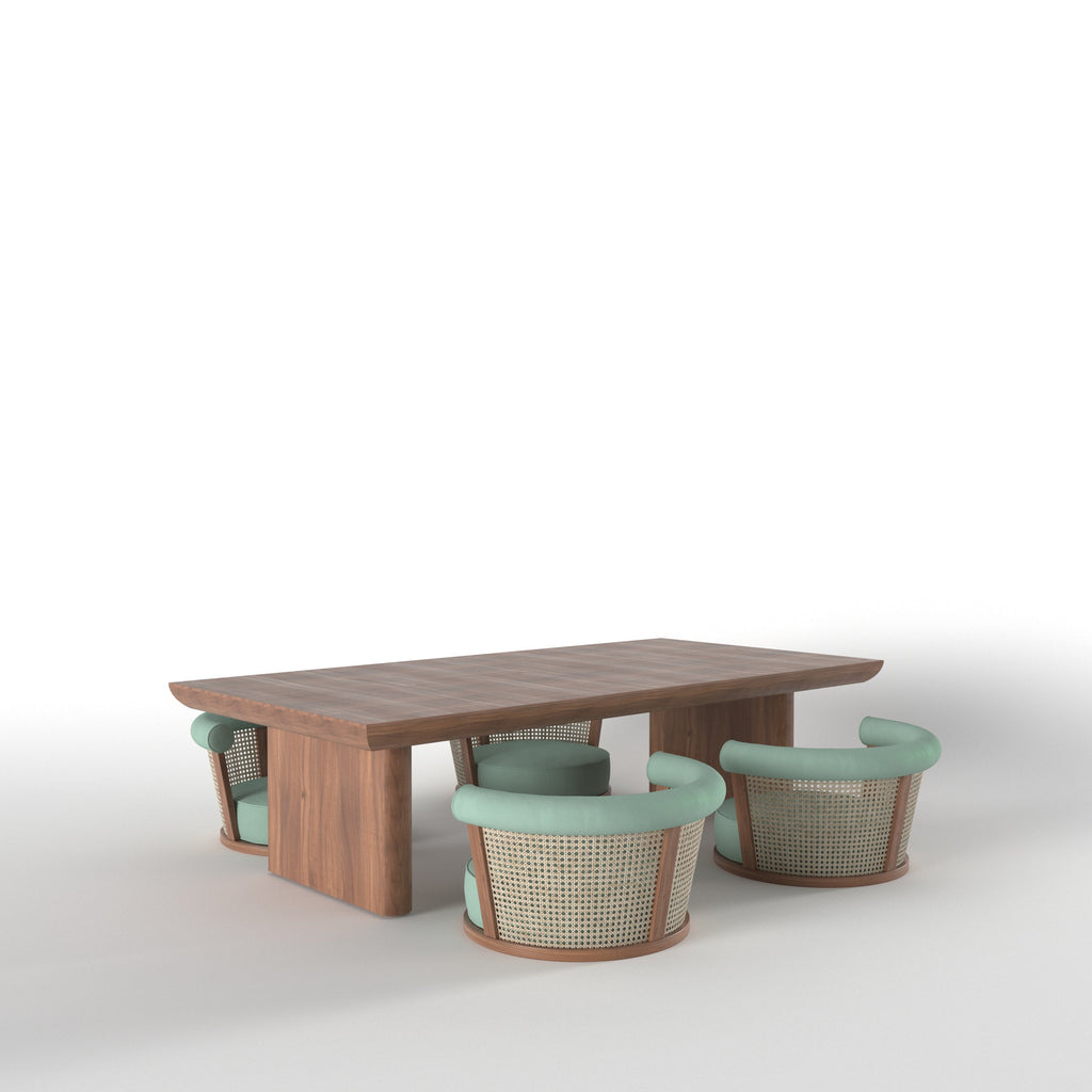 Atlas Solid Wood Dining Set – product image 10