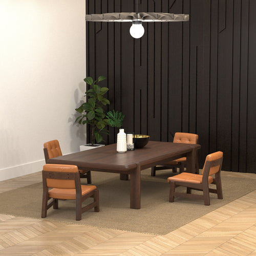 Aurelia Solid Wood Dining Set – product image 1