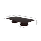 Kage Solid Wood Floor Dining Set – product image 2