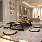 Kira Solid Wood Floor Dining Set – product image 1