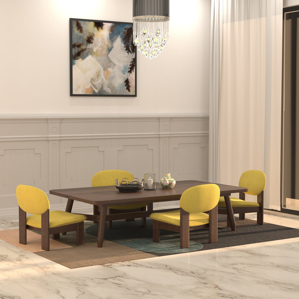 Liora Solid Wood Dining Set – product image 1