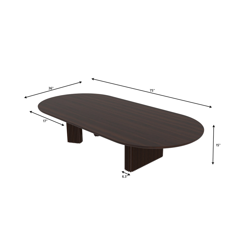 Mori Solid Wood Floor Dining Set – product image 2