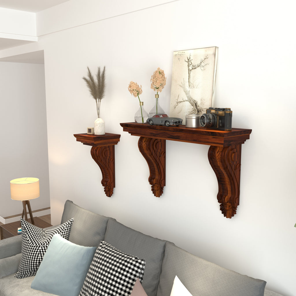Silas Curved Wall Shelf — view 2