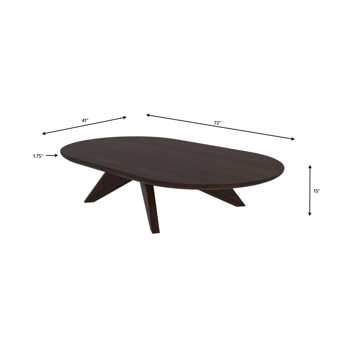Riku Solid Wood Floor Dining Set – product image 3