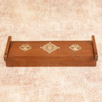 Rhea Solid Wood Storage Box — view 3