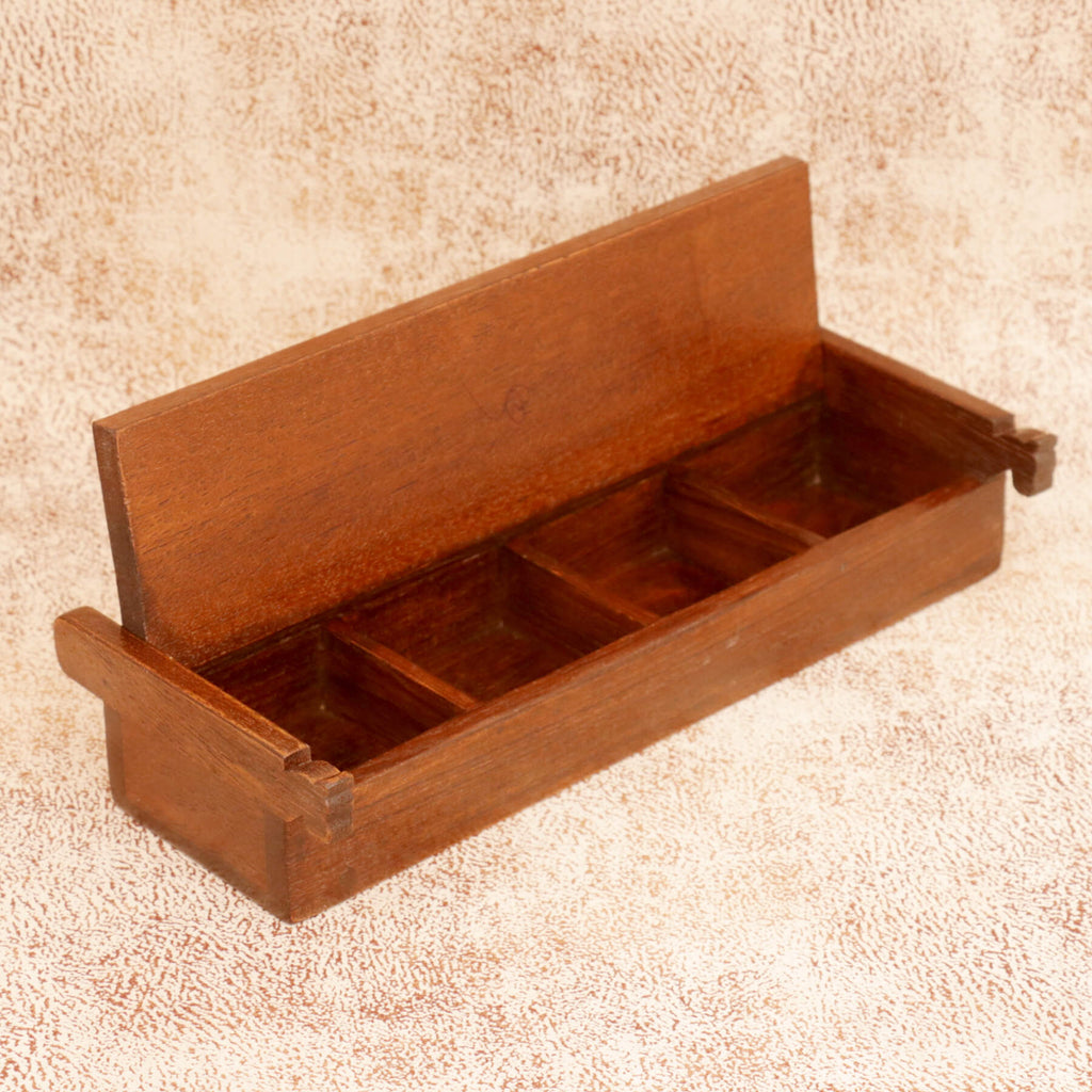 Rhea Solid Wood Storage Box — view 4