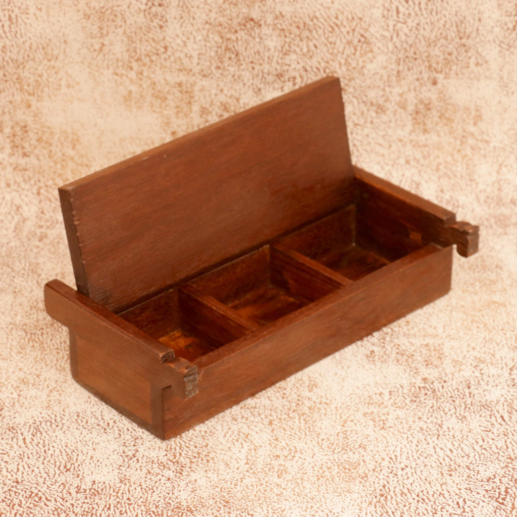 Renata Solid Wood Storage Box — view 3