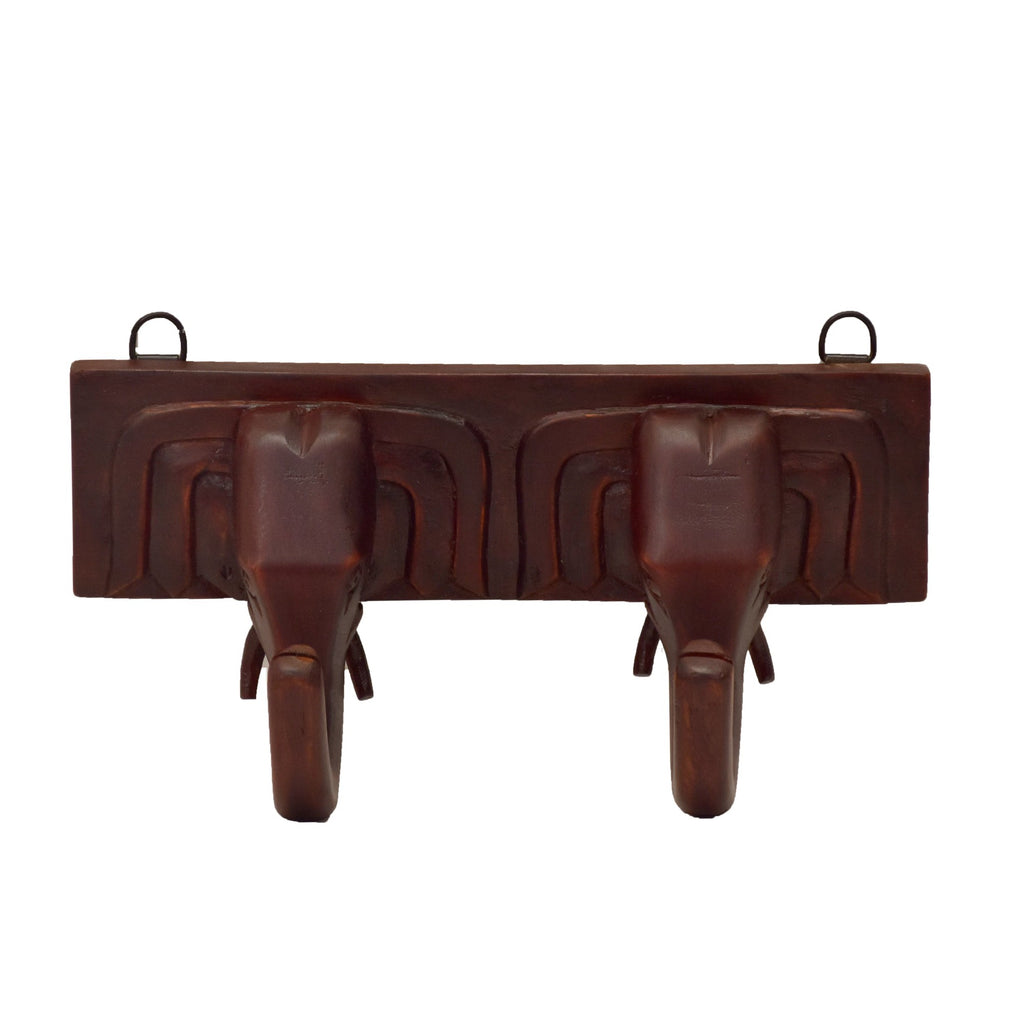 Dalia Elephant Wall Hook Rack — view 1