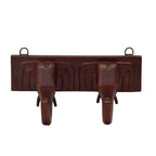 Dalia Elephant Wall Hook Rack — view 1