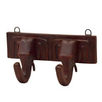 Dalia Elephant Wall Hook Rack — view 2