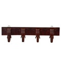Calla Elephant 4-Hook Wall Rack — view 1