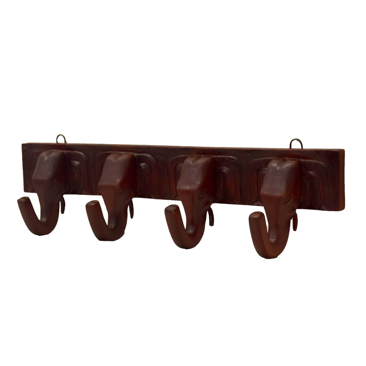 Calla Elephant 4-Hook Wall Rack — view 2