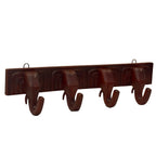 Calla Elephant 4-Hook Wall Rack — view 3