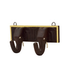 Cora Elephant Wall Hook Rack — view 2