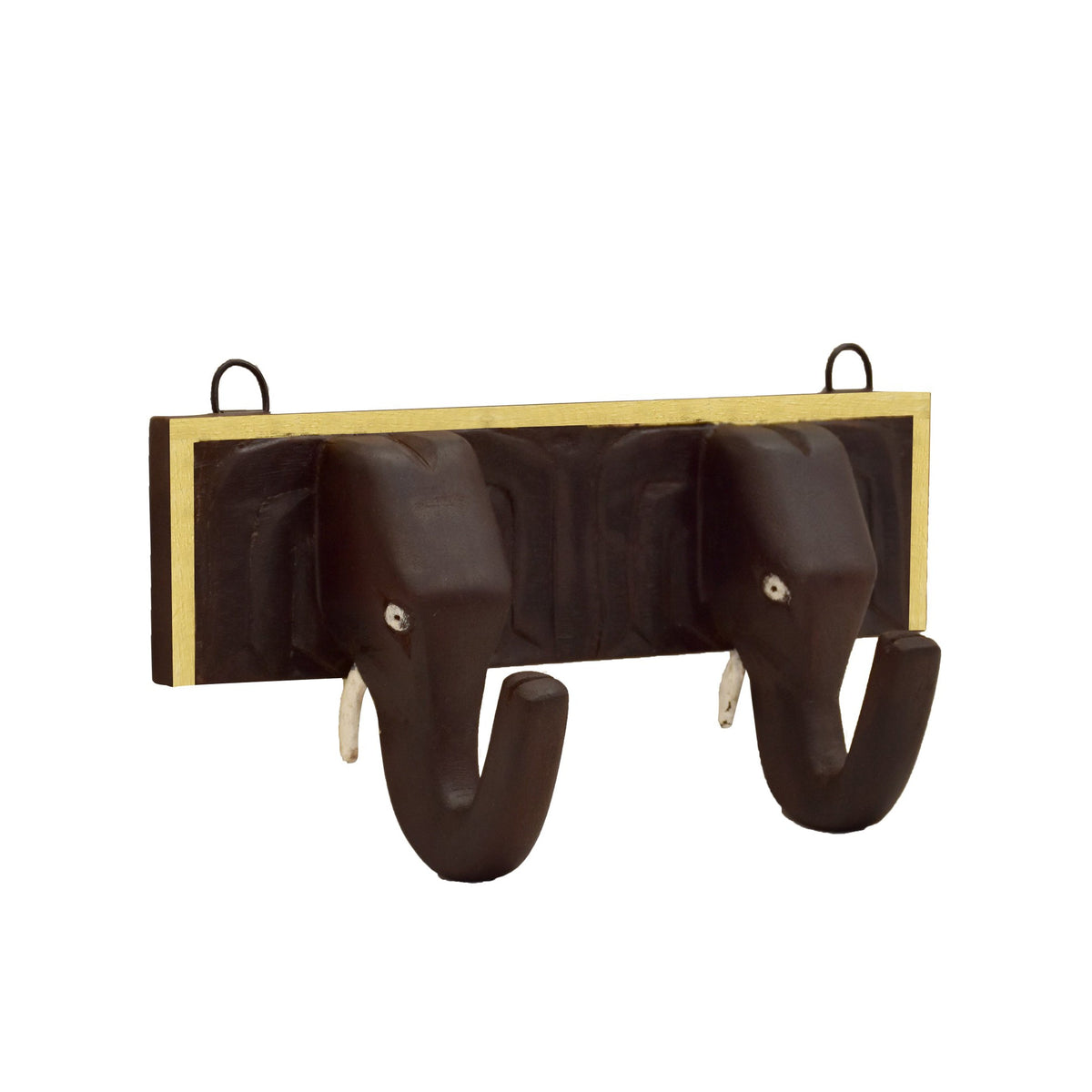 Cora Elephant Wall Hook Rack — view 3