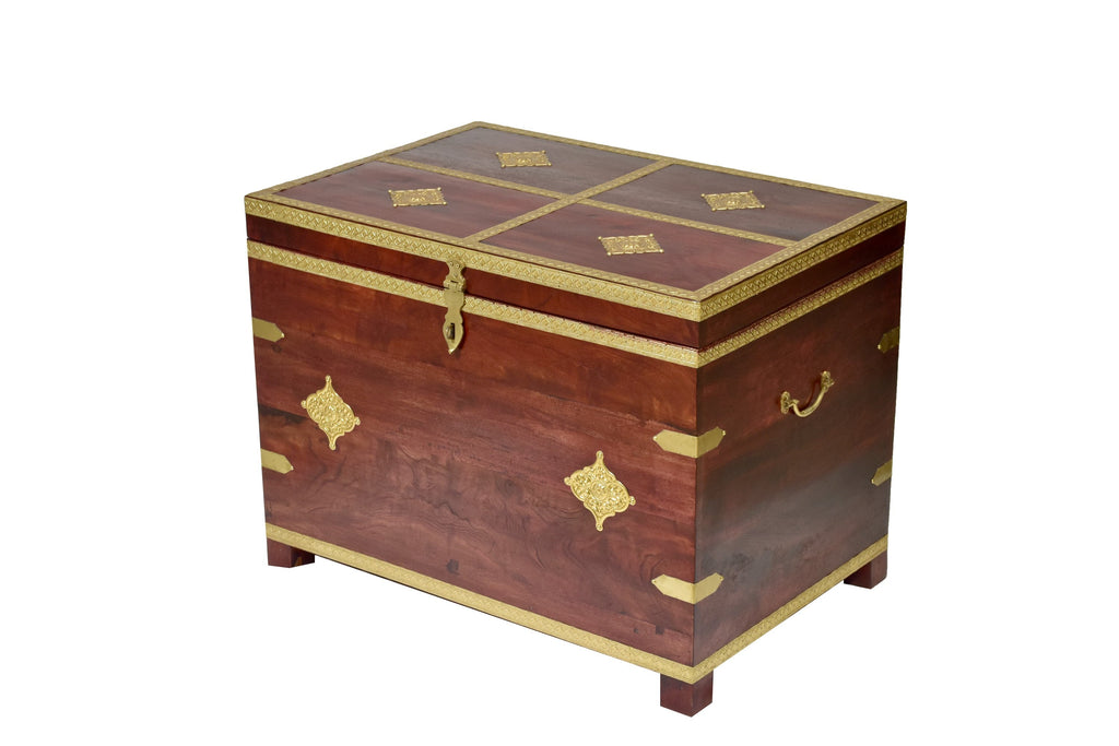 Kaia Solid Wood Storage Box — view 5