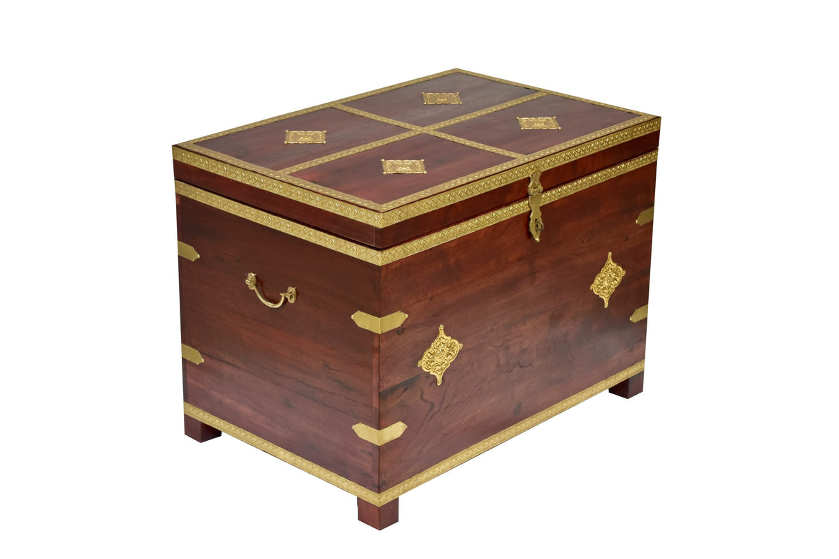 Kaia Solid Wood Storage Box — view 3