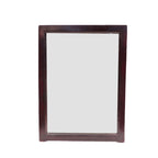 Cassia Solid Wood Wall Mirror — view 3