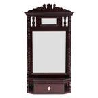 Clara Solid Wood Wall Mirror — view 1