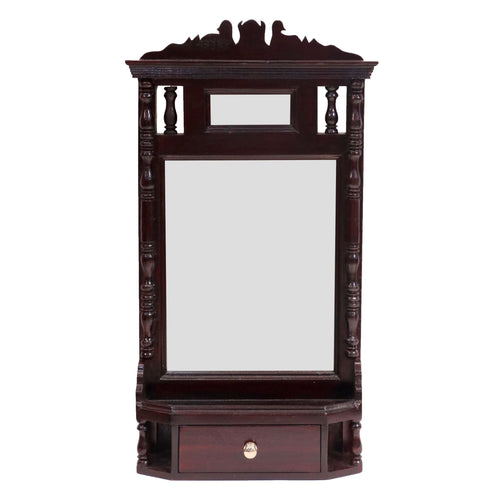 Clara Solid Wood Wall Mirror — view 1