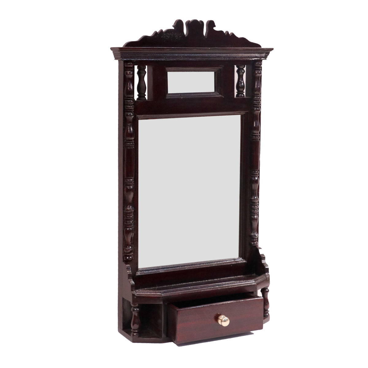 Clara Solid Wood Wall Mirror — view 3