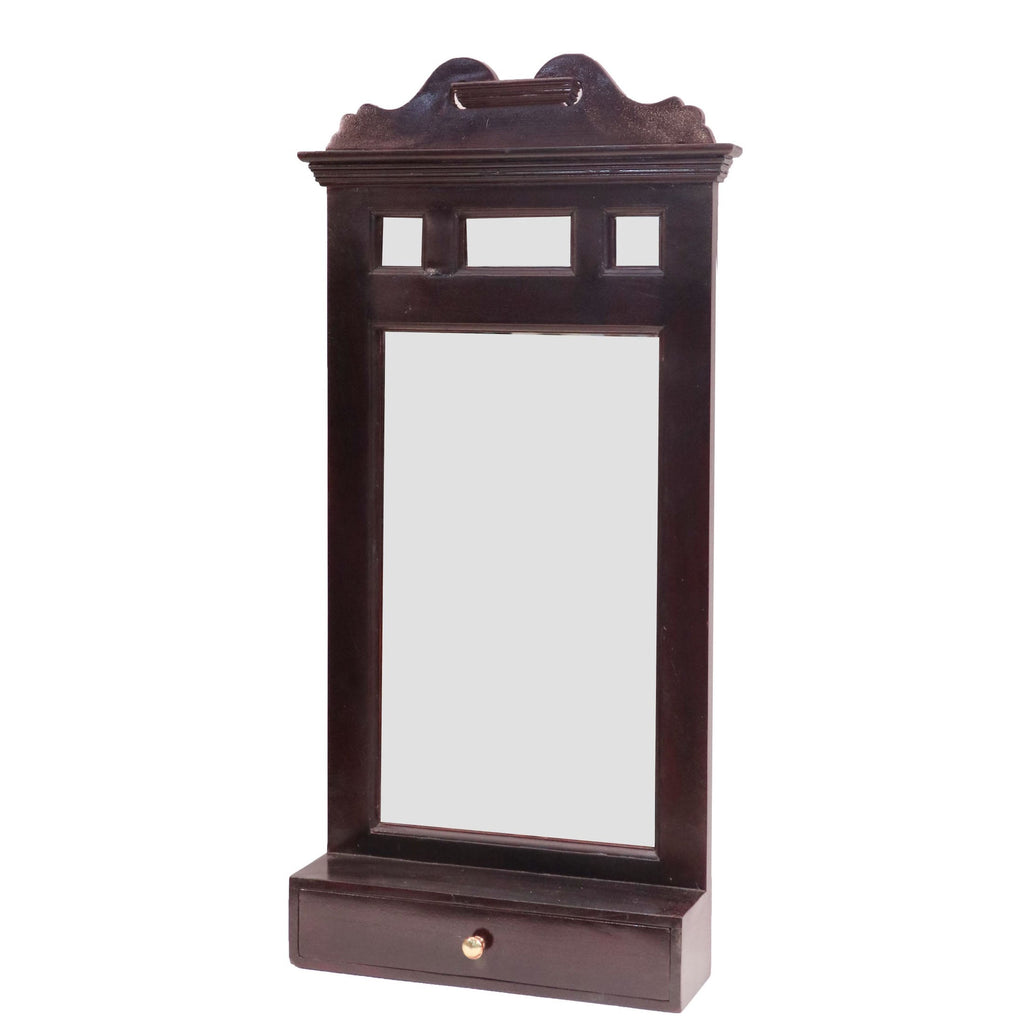 Cerise Solid Wood Wall Mirror — view 2